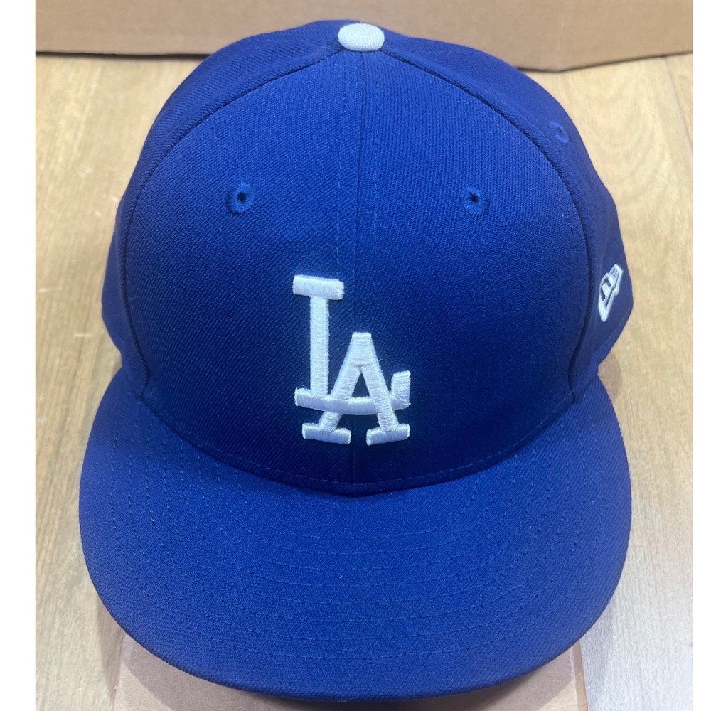 New Era 59FIFTY Los Angeles Dodgers On-Field Fitted Hat Royal Blue 7 5/8